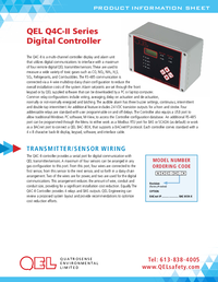 Thumbnail of document Data Sheet - Q4C Series 4 Sensor Digital Controllers